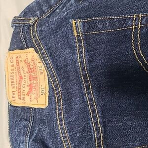 Levi's 501 Dark Wash Jeans 36x30 Mens